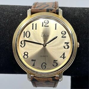 Cheetah Print Collezio Men's Watch